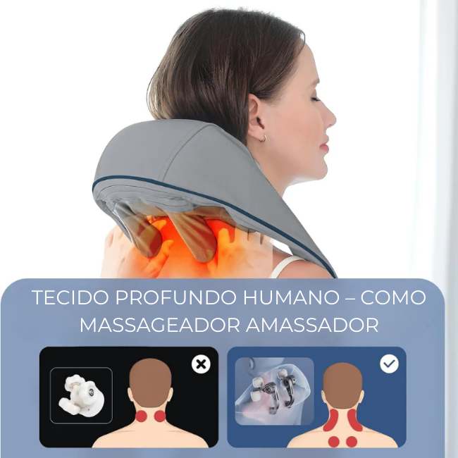 AlívioPro 4D – Massajador Multifuncional 🧘♂️🔥