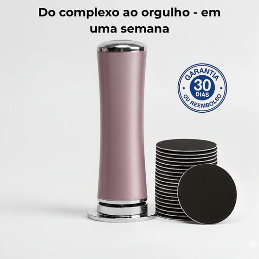 🌟 PédiBrilho + 60 discos: Pés macios, suaves e irresistíveis em poucos minutos! 👣✨