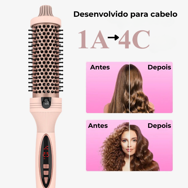 Escova térmica 3 em 1 Pro