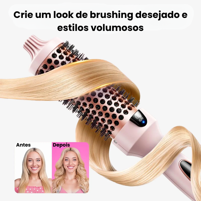 Escova térmica 3 em 1 Pro