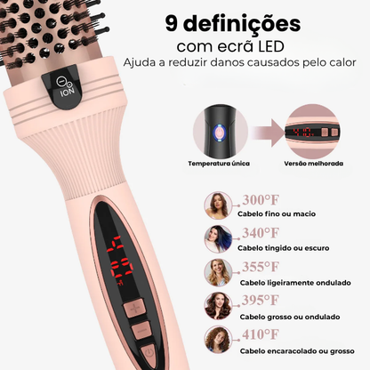 Escova térmica 3 em 1 Pro