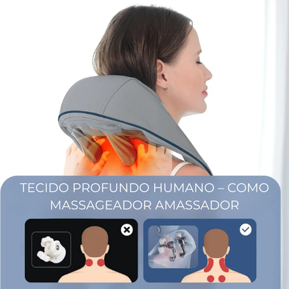 AlívioPro 4D – Massajador Multifuncional  🧘‍♂️🔥
